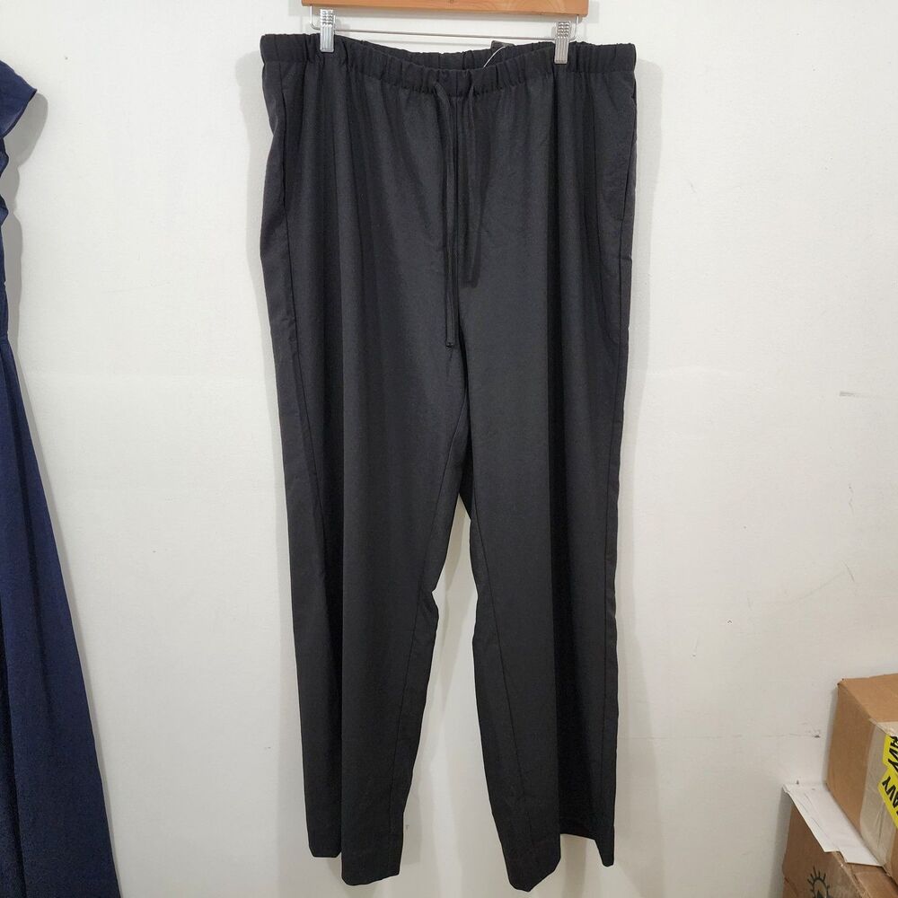 Torrid Pull-on Wide Leg Studio Crepe High-Rise Pant Stretch Plus Size 2X Tall